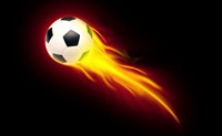 Photoshop给足球加上绚丽的动感火焰