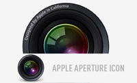 用Ps制作细节完美的Apple Aperture镜头