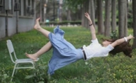 摄影是用来玩的 反重力跌落少女拍摄法