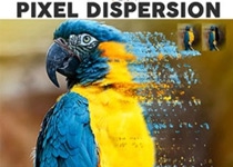 极品PS动作－像素抽离(短距版)：Pixel Dispersion Photoshop Action