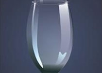 CorelDRAW X4鼠绘教程：绘制一只逼真的玻璃杯