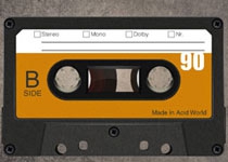 Photoshop绘制复古风格的录音带图标教程