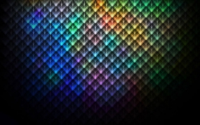 Photoshop制作个性小光斑组成的彩色壁纸
