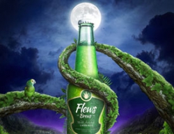 Photoshop合成创意的夏季啤酒宣传海报