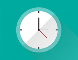 Illustrator绘制简约风格的时钟ICON图标