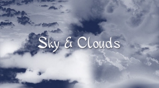 天空云朵和云彩装饰PS笔刷
