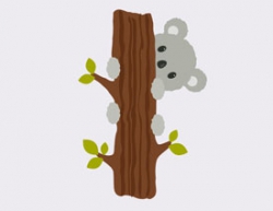 Illustrator绘制卡通风格的爬树考拉教程