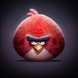 Photoshop绘制红色的愤怒胖小鸟