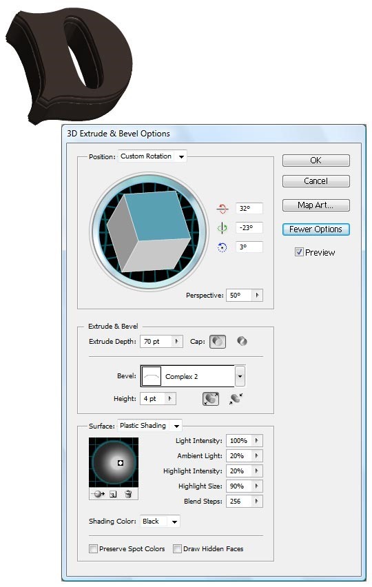 PS打造童话梦境般的3D字体特效