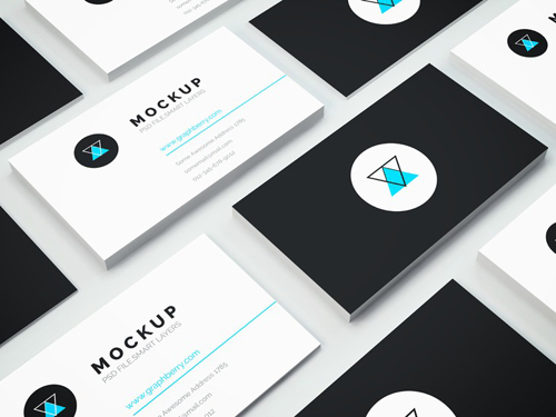 Freebie - Business Card PSD Mockup