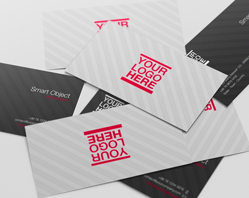 Free Business Card PSD Mockup