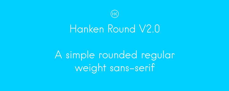 Hanken Round Font