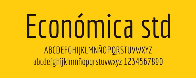 freebies designers web Economica STD free font