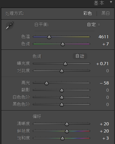 柔和的室内逆光照调色示例