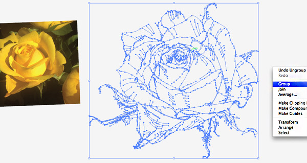 AI高级教程！教你绘制有型有色的抽象派玫瑰花