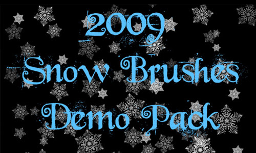 free snow brushes photoshop