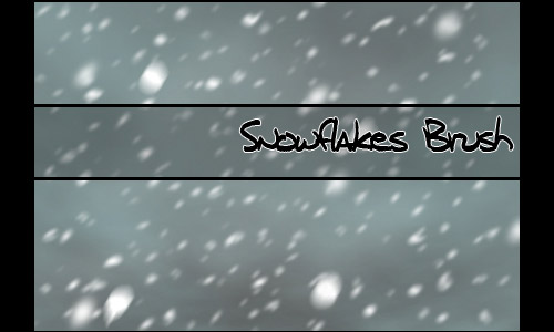 snowflakes brushes free