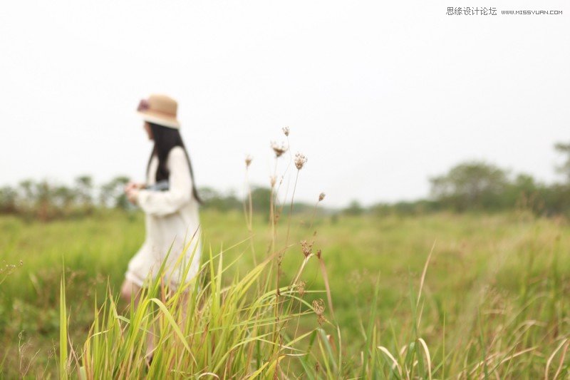 Photoshop调出外景人像唯美的LOMO效果,PS教程,素材中国