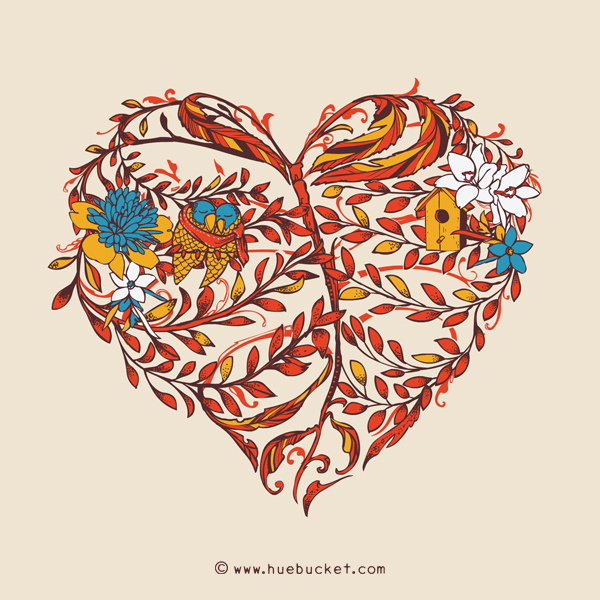 The Heart Series by huebucket in St. Valentine's Day: Inspiration Showcase