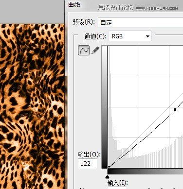 Photoshop制作逼真的豹纹花型图案教程,PS教程,思缘教程网