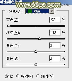 Photoshop调出草地美女深秋淡黄色调,PS教程,思缘教程网