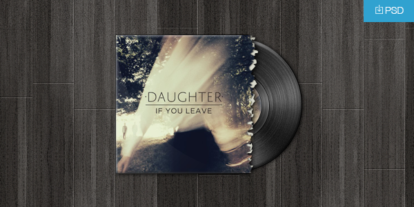 Vinyl Record PSD Freebie by Zan | ninetofive.me in 50 Fresh Freebies From Dribbble