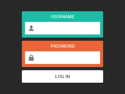 Free Psd Login Form 9 by TemplateMonster in 50 Fresh Freebies From Dribbble