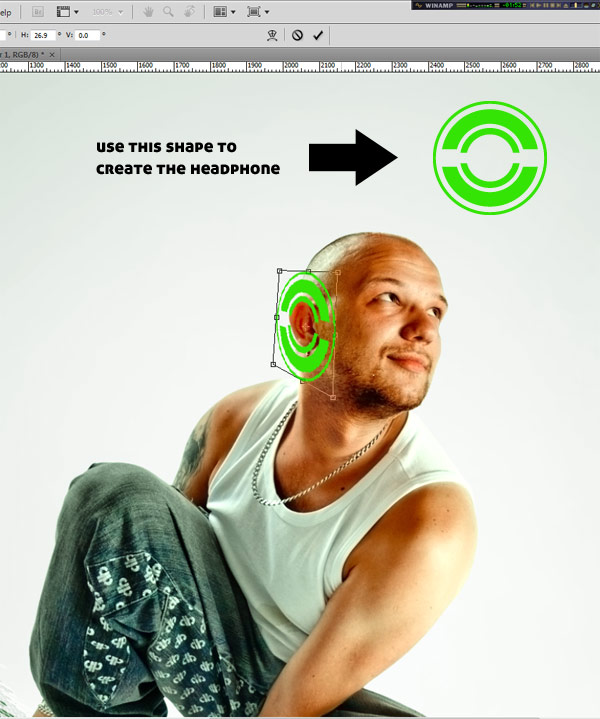 089 在Photoshop中合成超酷的时尚音乐海报