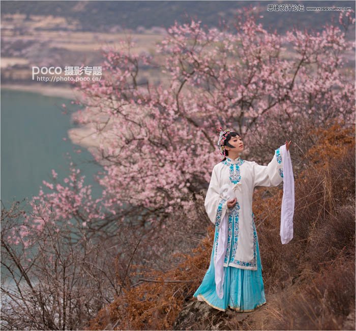 Photoshop调出外景写真片唯美的古典风格,PS教程,素材中国 www.sccnn.com