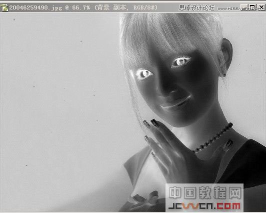 Photoshop详细把人像照片处理成素描效果,PS教程,素材中国 jy.sccnn.com