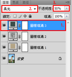 PS教程：利用图案工具加强照片效果