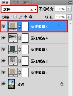 PS教程：利用图案工具加强照片效果