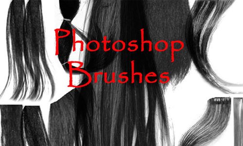 Photoshop HAIR Brushes - set 2