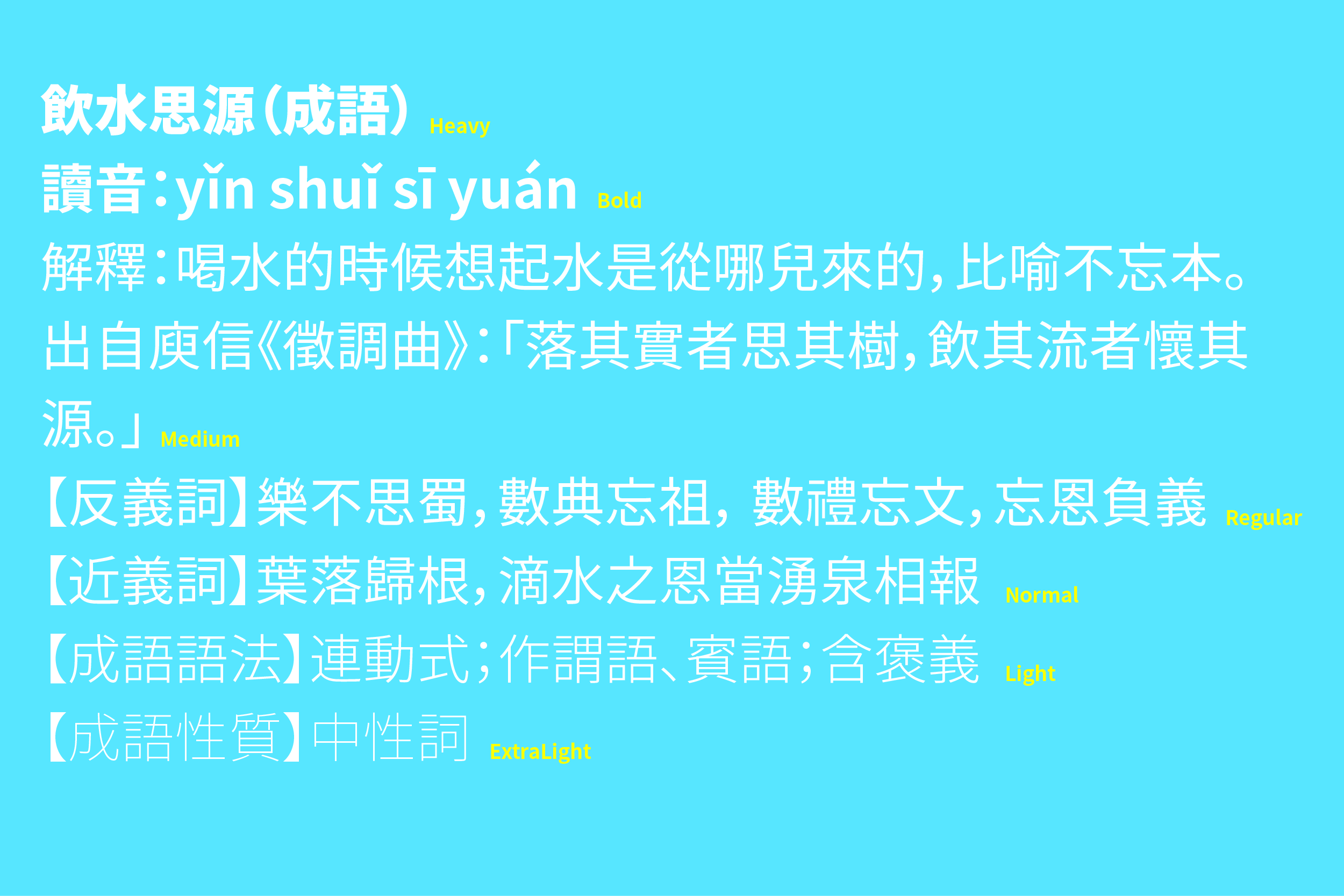 思源黑体下载 思源黑体 思源黑体安装