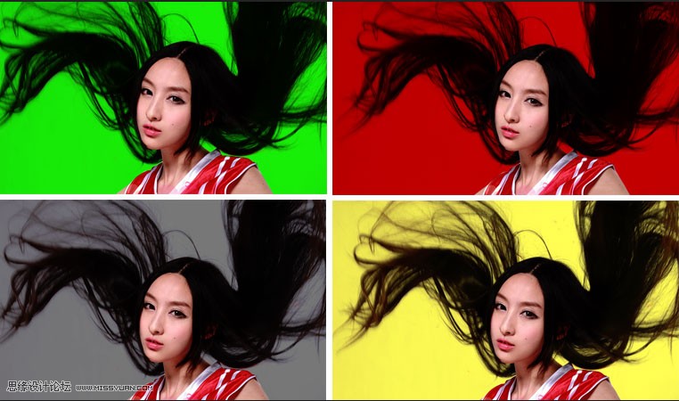 Photoshop简单的给人像头发丝抠图处理,PS教程,素材中国