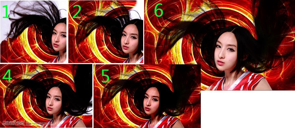 Photoshop简单的给人像头发丝抠图处理,PS教程,素材中国