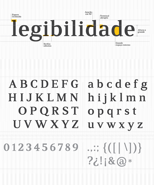 Rabiola free font letters
