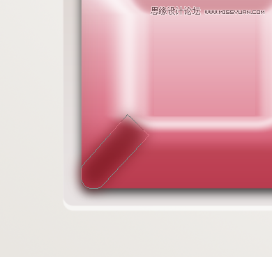 Photoshop制作粉色质感的播放器按钮效果,PS教程,思缘教程网
