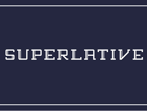 Superlative+font