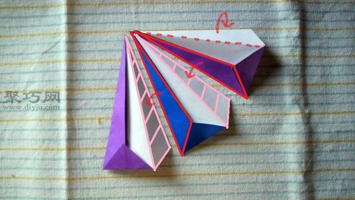 折纸马戏团小屋的做法 手工制作立体房子-设计
