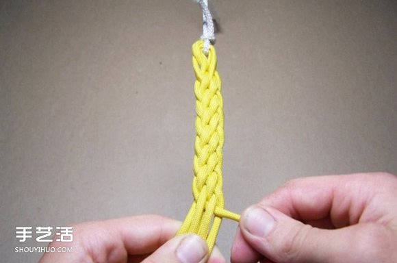 六股绳手链的编法图解 六股绳编手链的方法-设