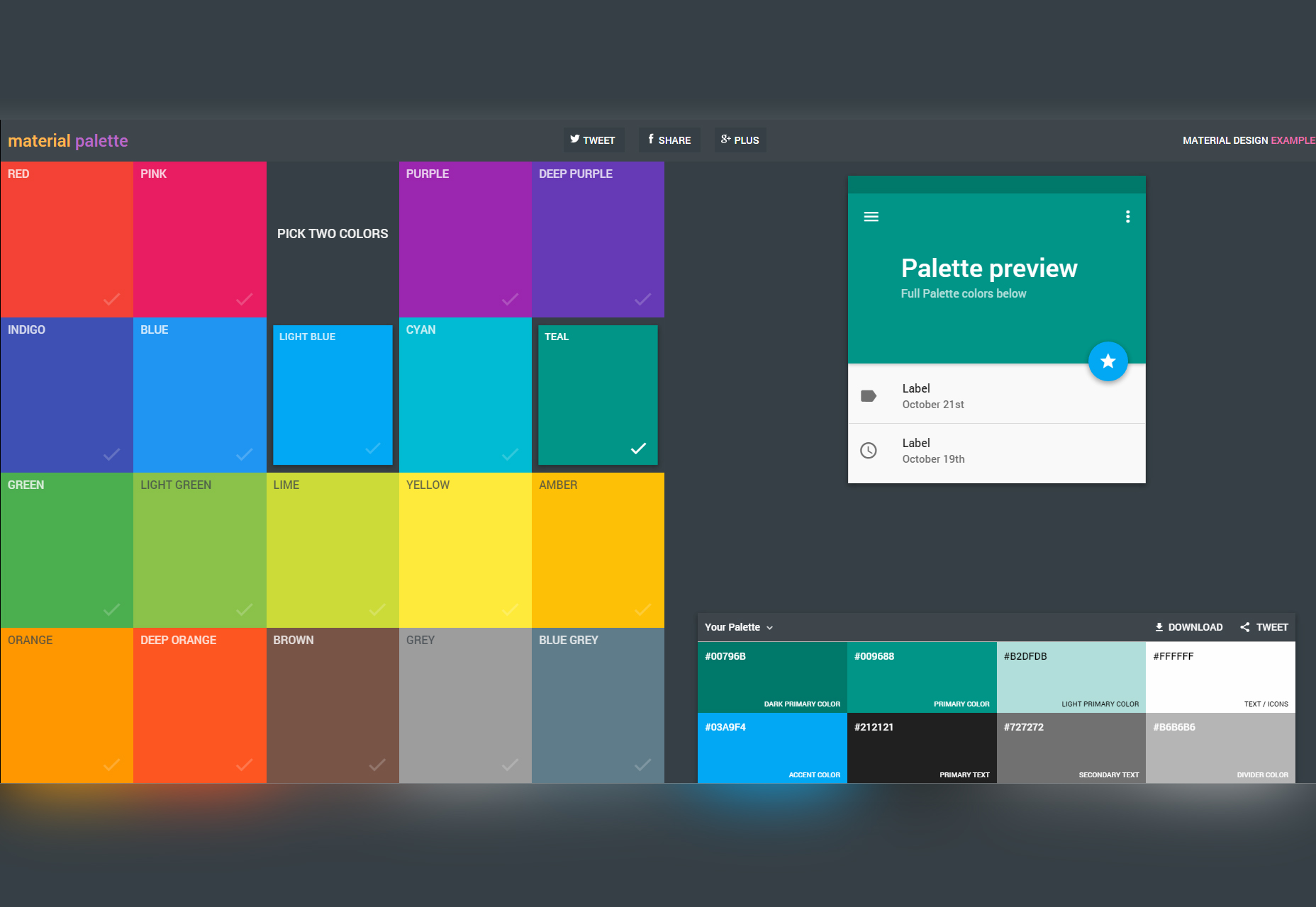 material-design-color-palette-generator