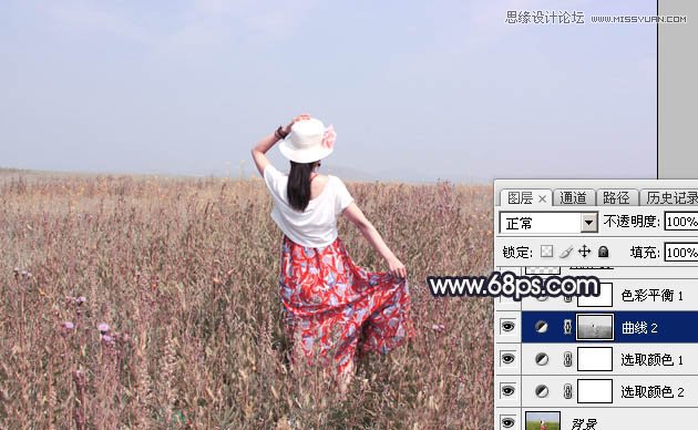 Photoshop调出外景人像唯美逆光效果图,PS教程,