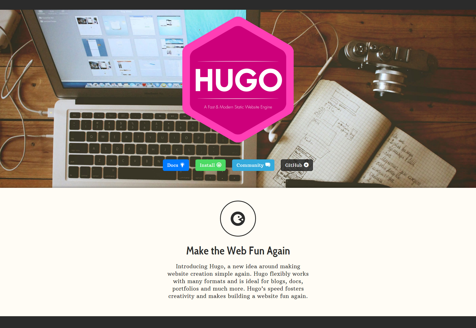 hugo-a-fast-and-modern-static-website-engine