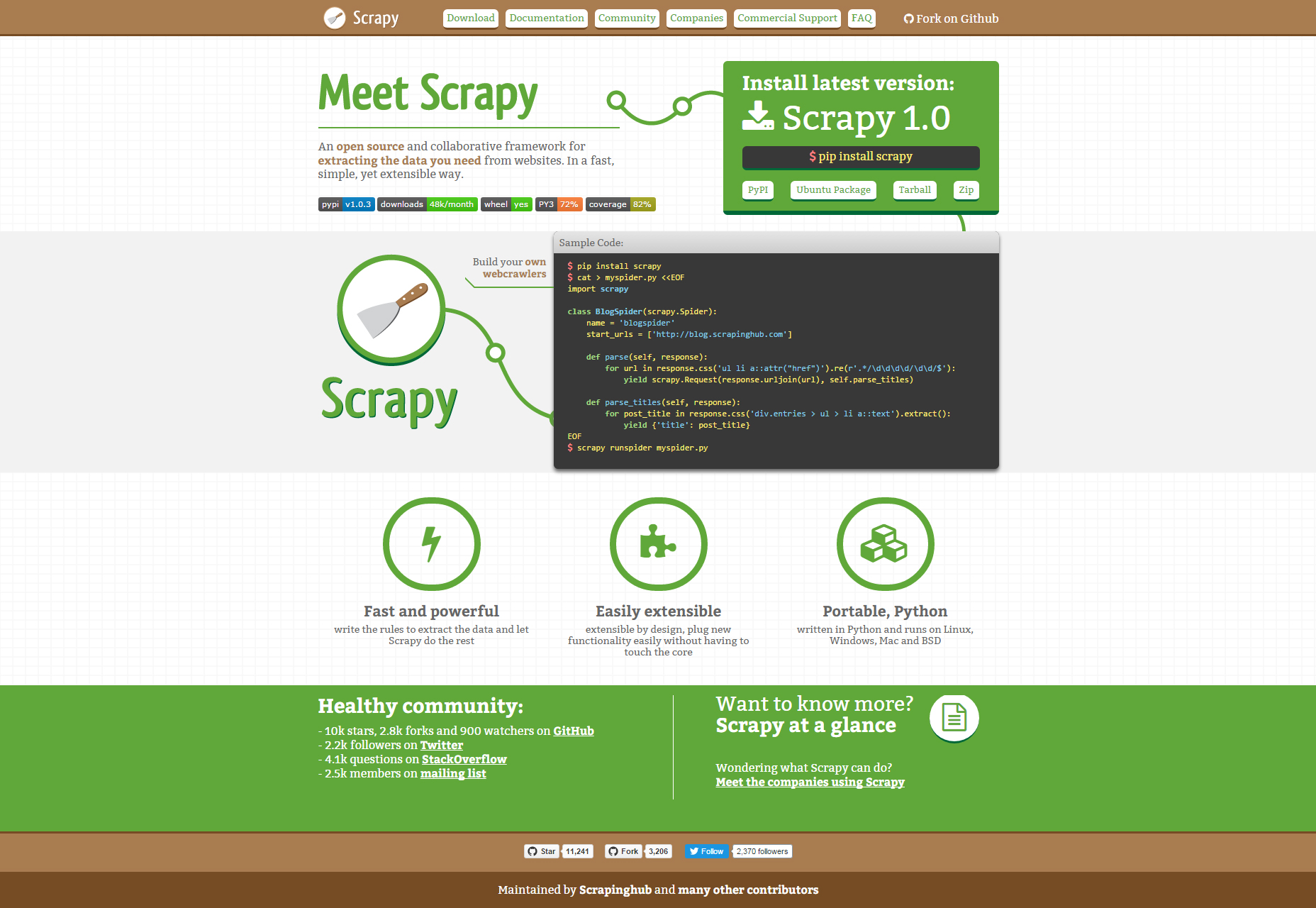 scrapy-powerful-scraping-and-web-crawling-framework