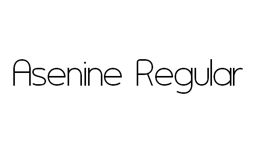 1-asenine-thin-fonts