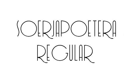 free soerjapoetera free thin fonts