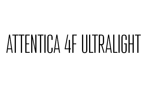 attentica free thin fonts