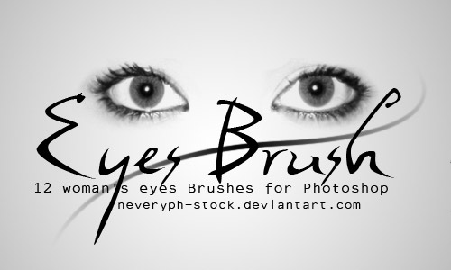 free eyes photoshop  brushes