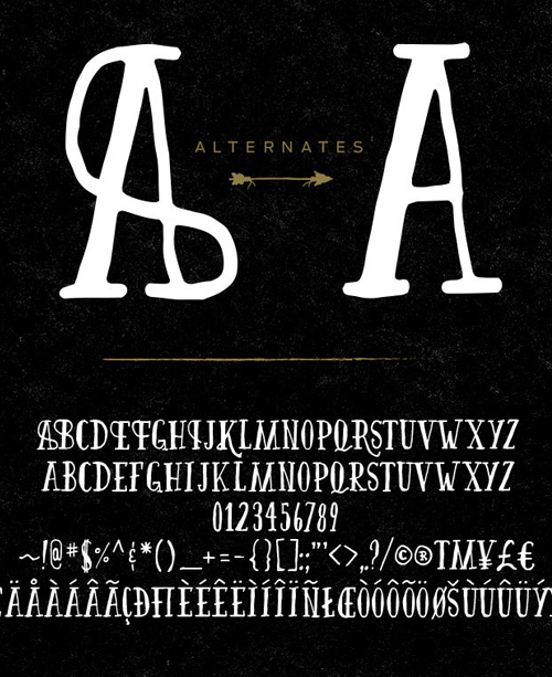 Firefly Font Letters